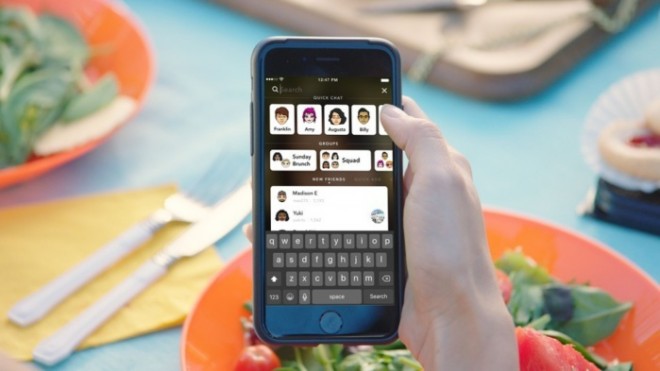 SNAPCHAT JUST GOT WAY EASIER TO USE THANKS TO A NEW SEARCH BAR