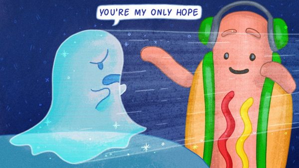 The future of Snapchat is in the dancing hot dog’s hands