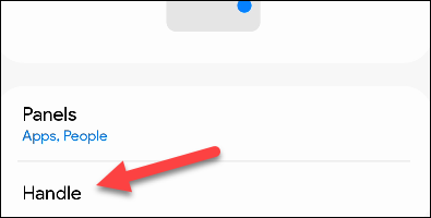 Tap "Handle."