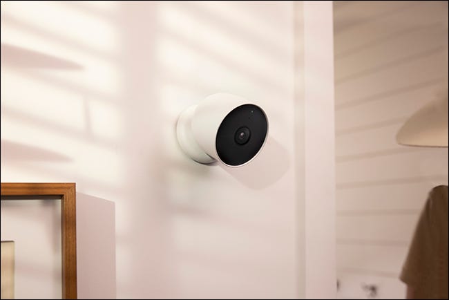 Google's Nest Cam (battery) inside