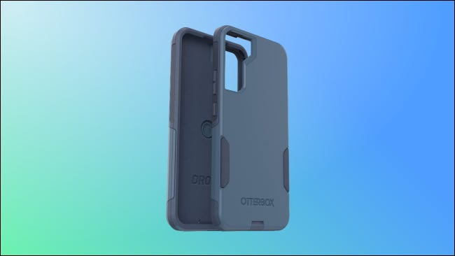 Otterbox Commuter Series on blue and green background