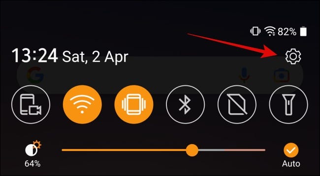 Android Notifications Shade