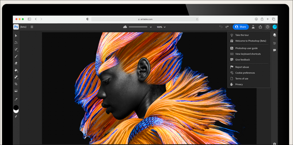 Adobe Photoshop web