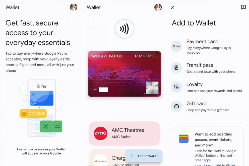 Google Wallet images