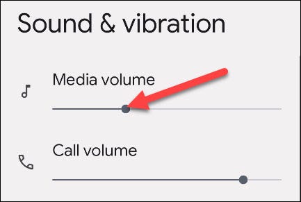 Use the volume sliders.