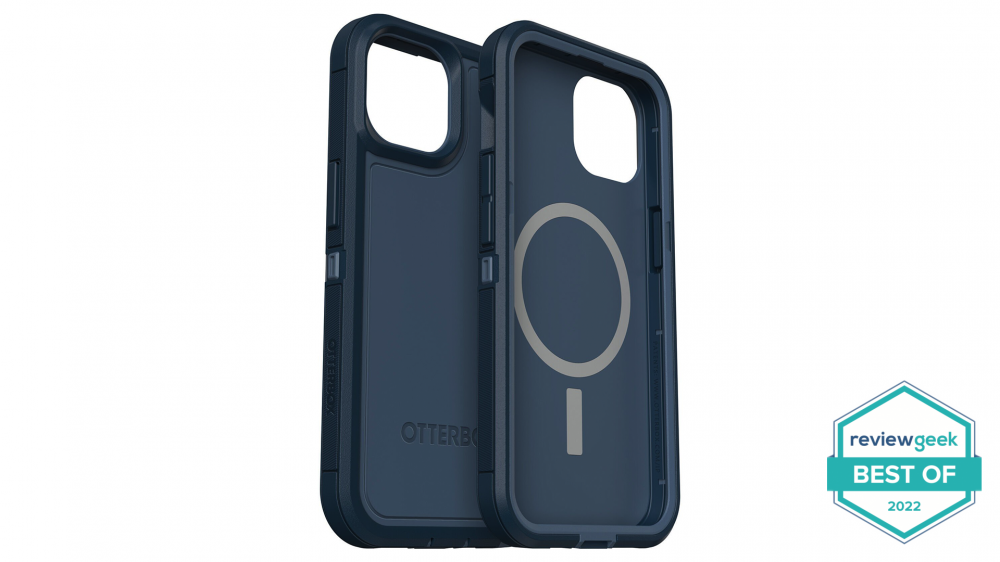 Blue Otterbox Defender Series XT case for iPhone 14