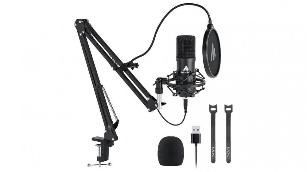 MAONO USB Podcast Microphone kit