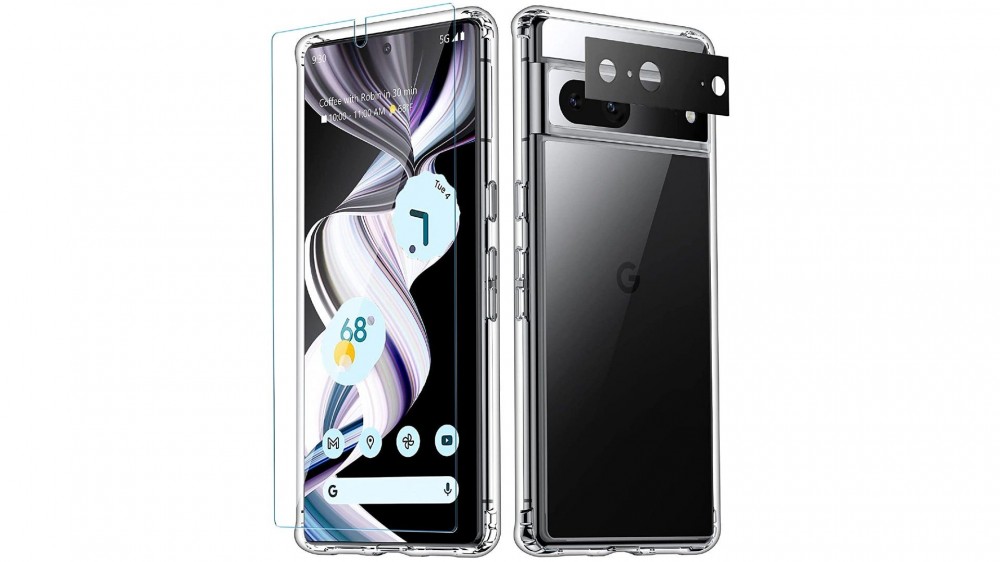 Temdan Pixel 7 Protective Clear Case