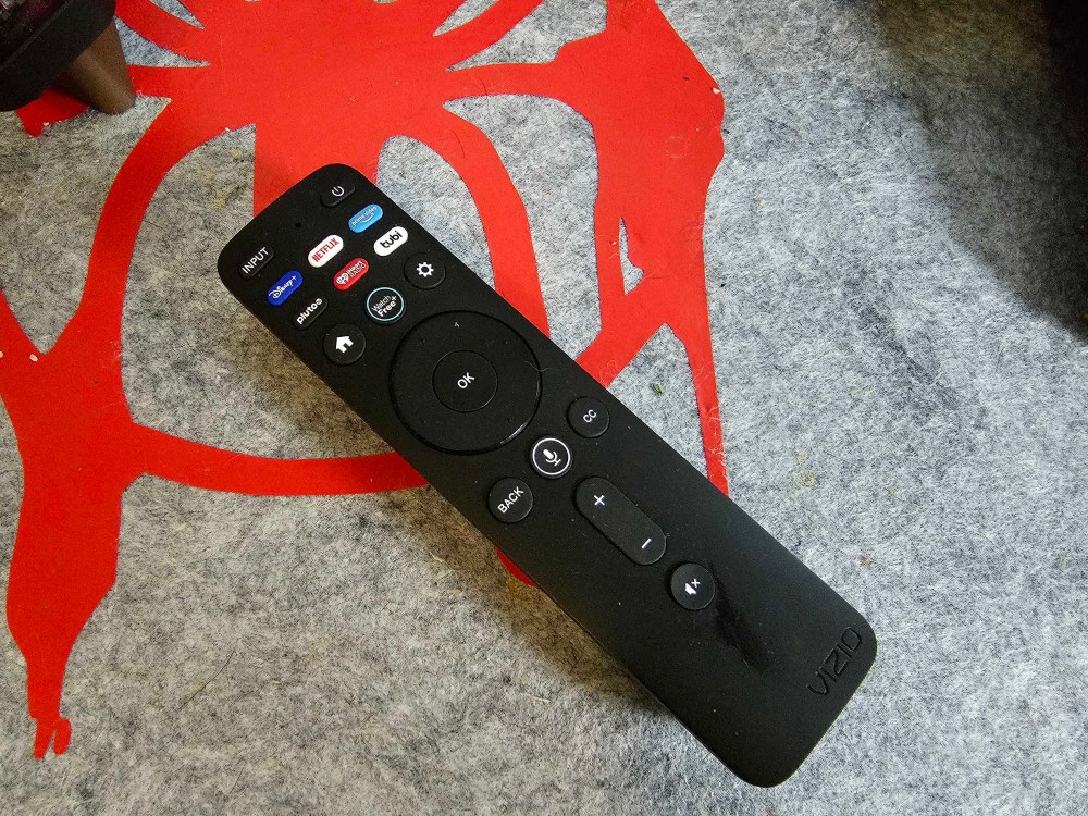 An unedited photo of a TV remote. We will remove its background using the Galaxy S23's clipping feature.