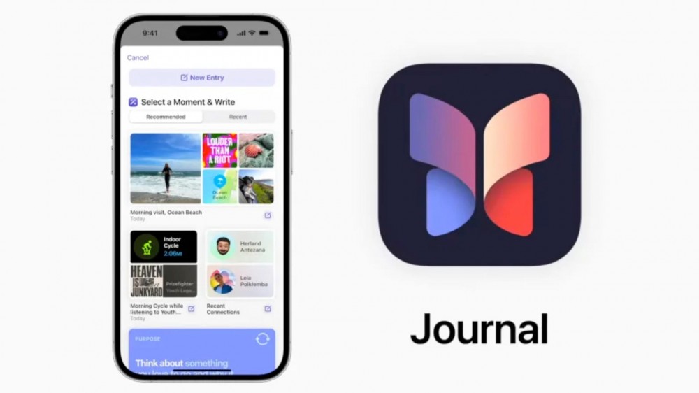 New Apple Journal app